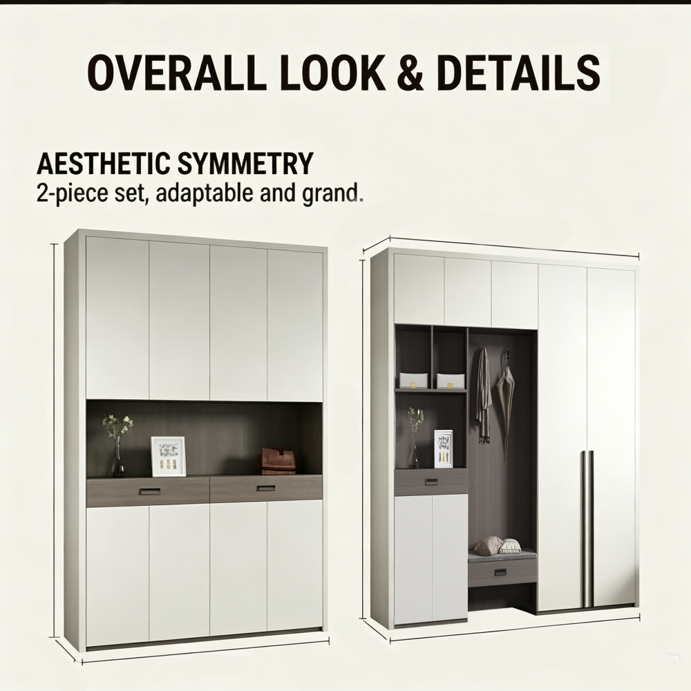 Built-In Shoe Storage Cabinet