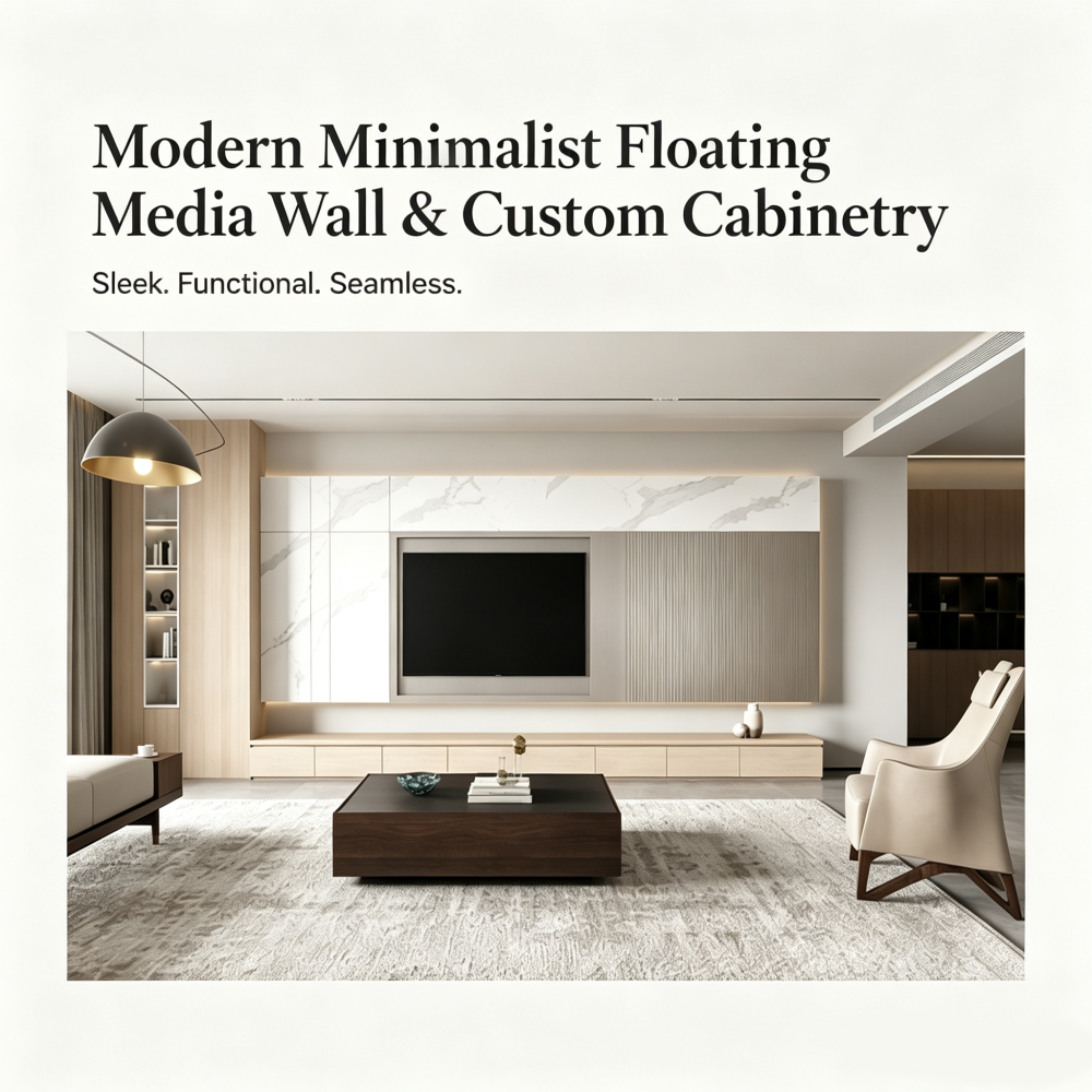 Modern TV Console for Living Room