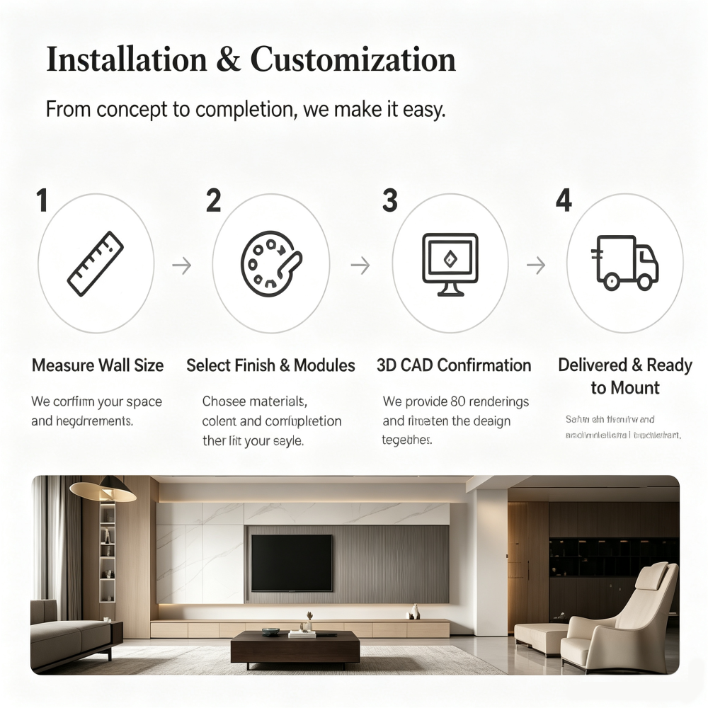 Modern TV Console for Living Room