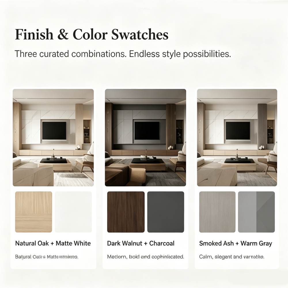 Modern TV Console for Living Room