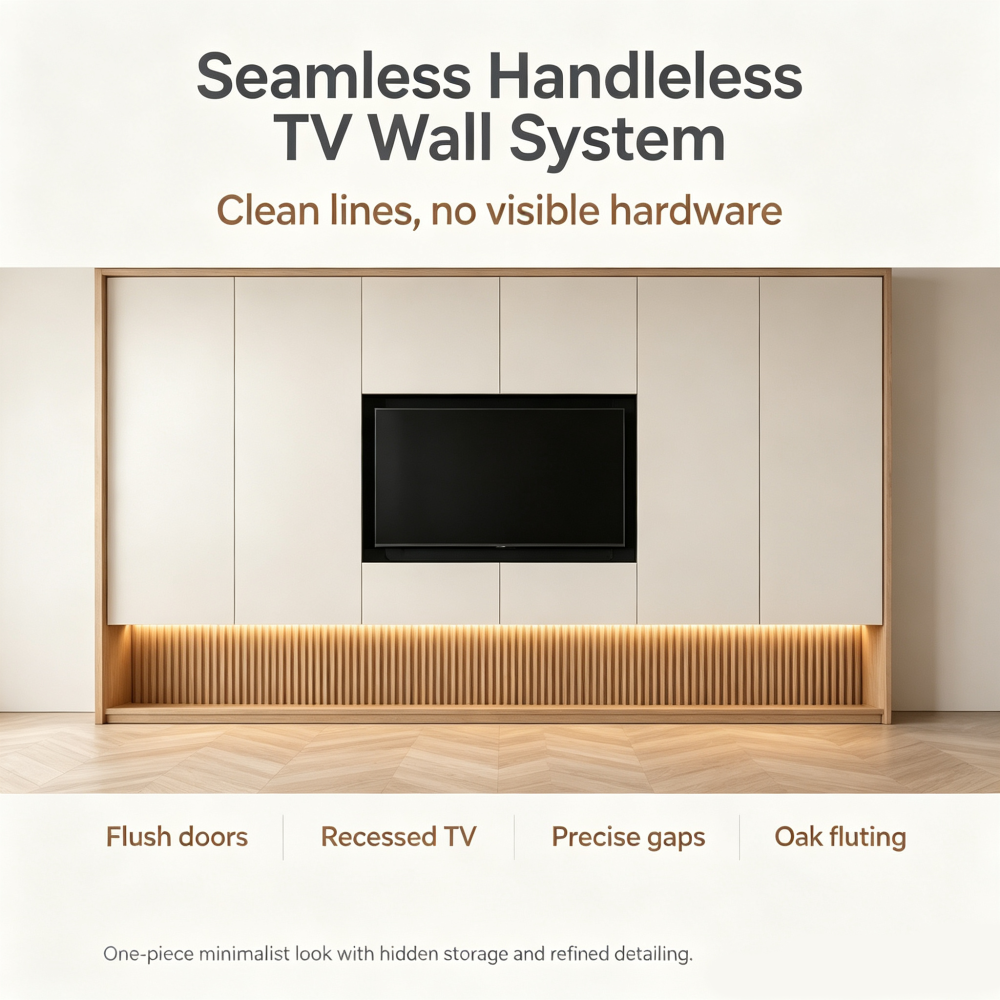 Custom Tv Cabinet and Media Wall