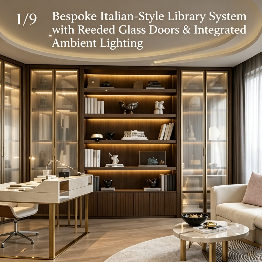 Custom Bookshelves Bookcases for Modern Homes {alt_attr_replace}