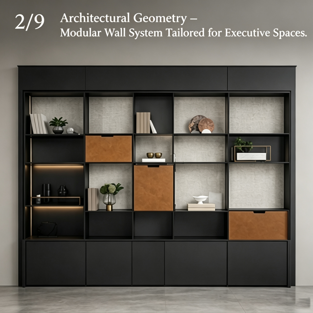 Modern Built-In Bookcase Modern Built-In Bookcase