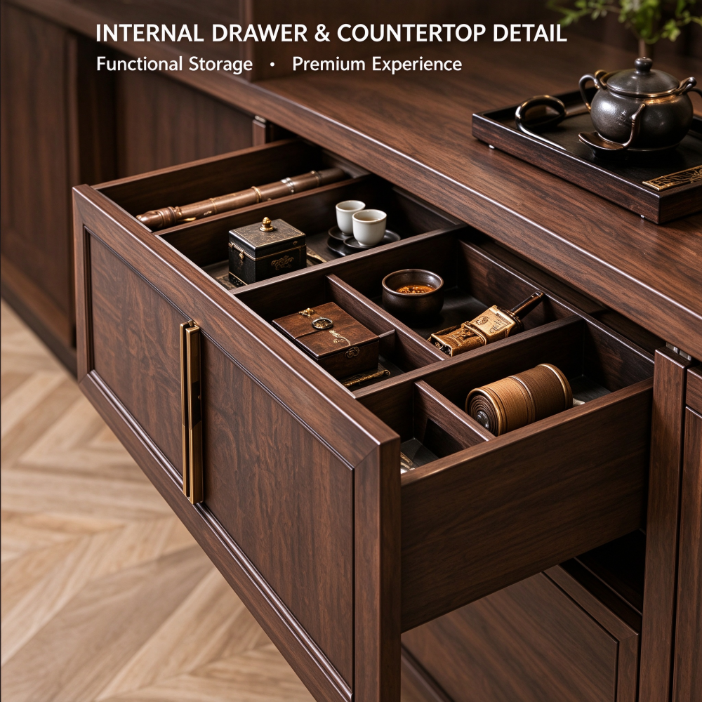 Modern Walk in Wine Room Custom Wine Cabinet