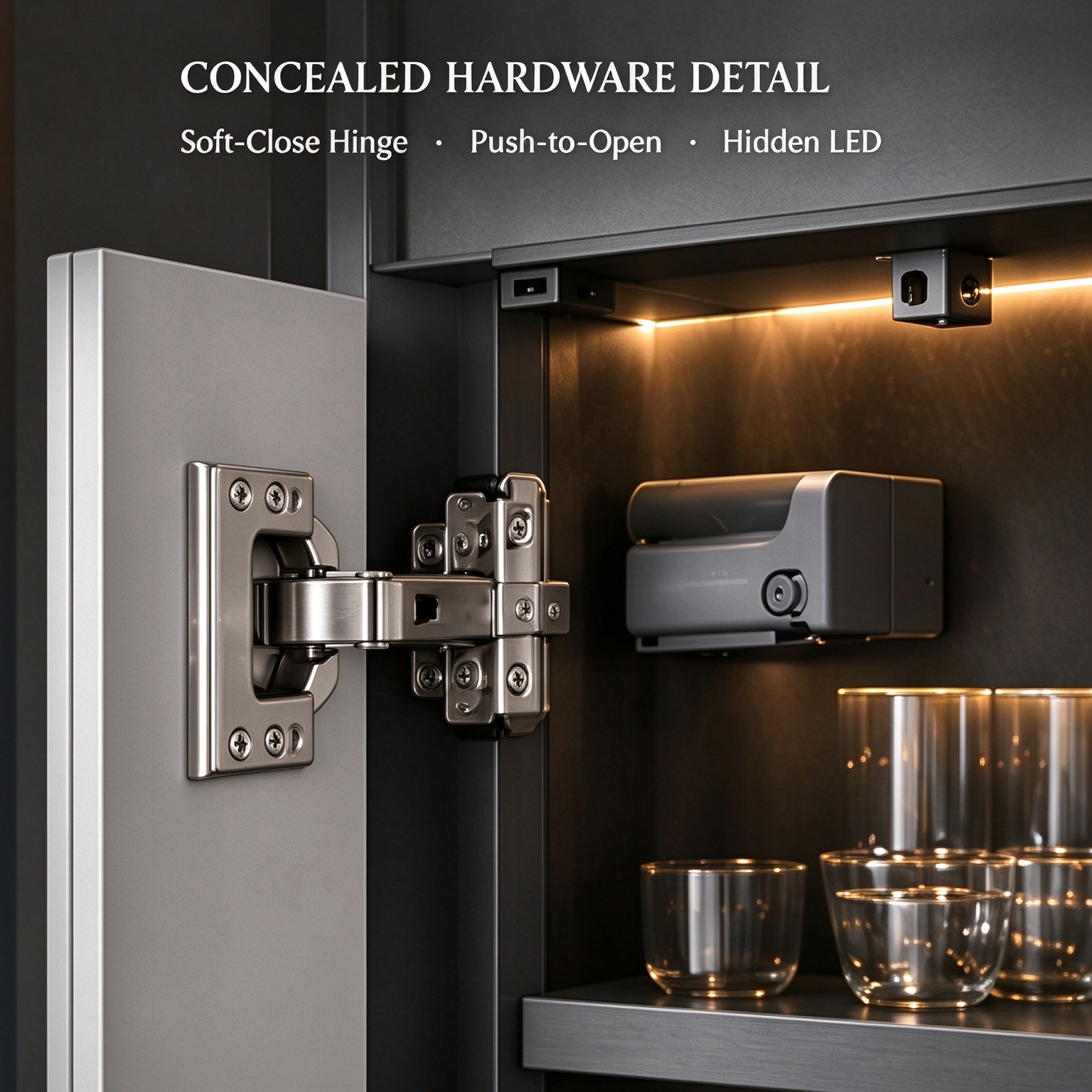 Modern Freestanding Solid Wood Wine Cabinet