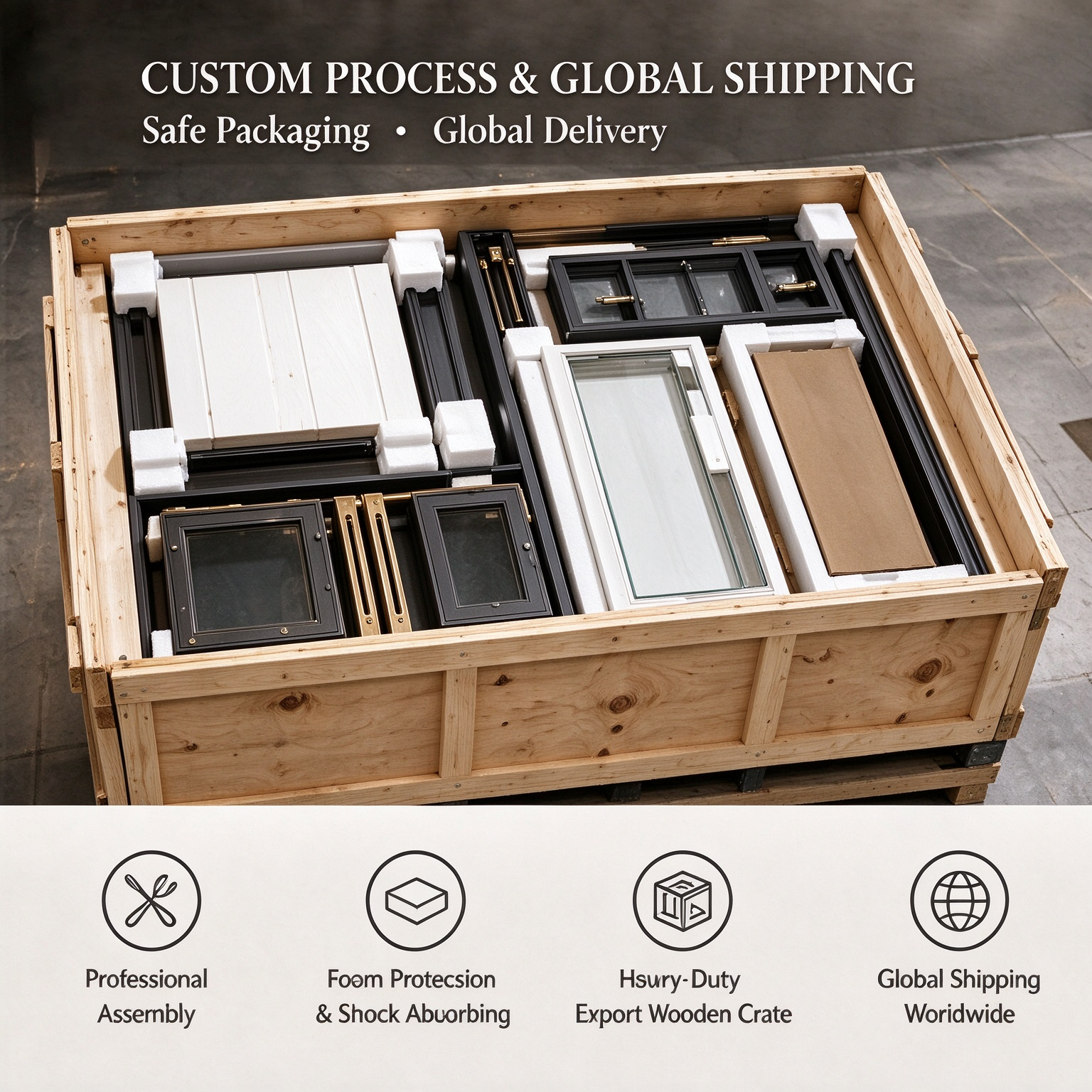 Luxury Wine Storage Cabinet with Glass Display Doors and Integrated LED