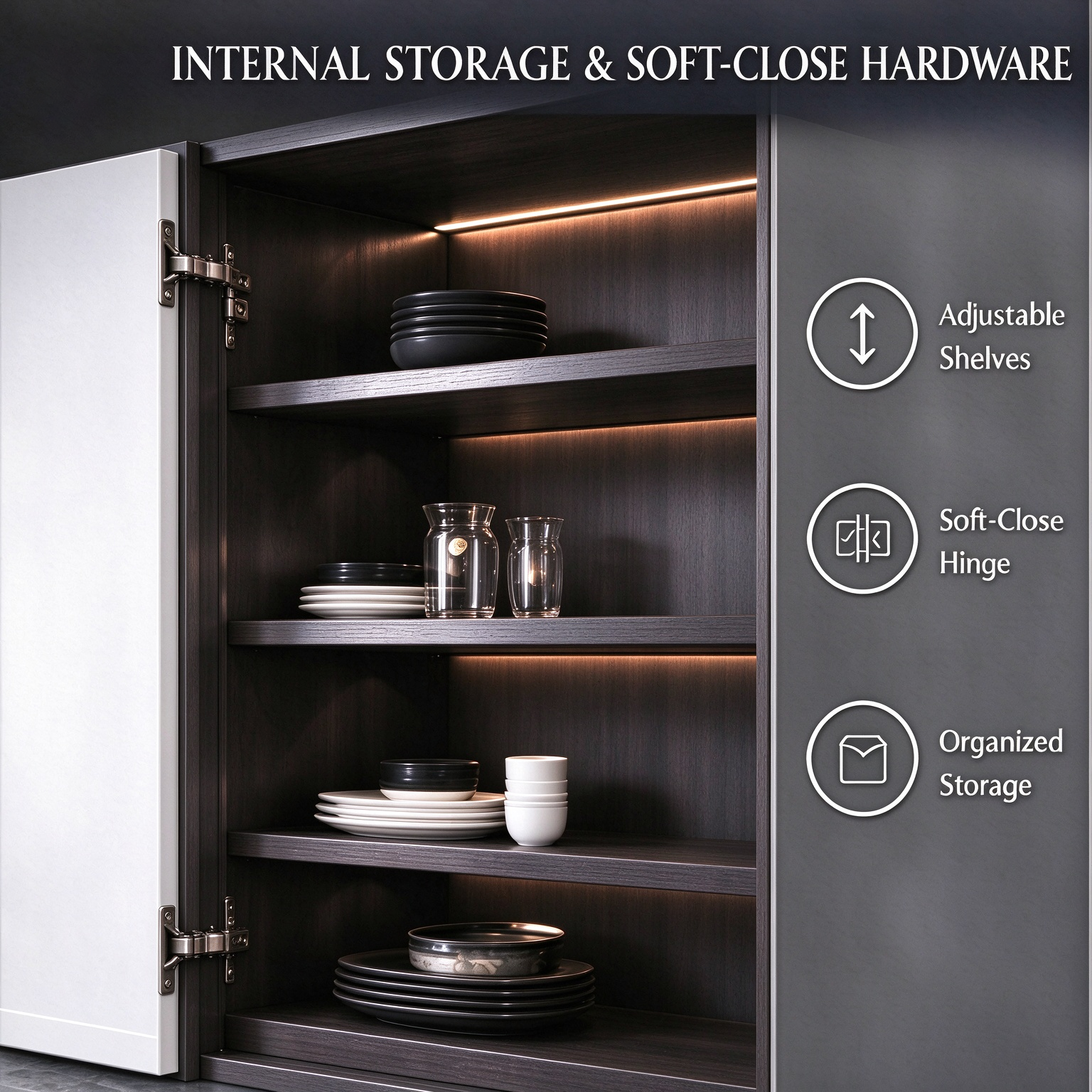 Custom Home Bar Cabinet with Wine Storage Glass Doors and Led Lighting Custom Home Bar Cabinet with Wine Storage Glass Doors and Led Lighting