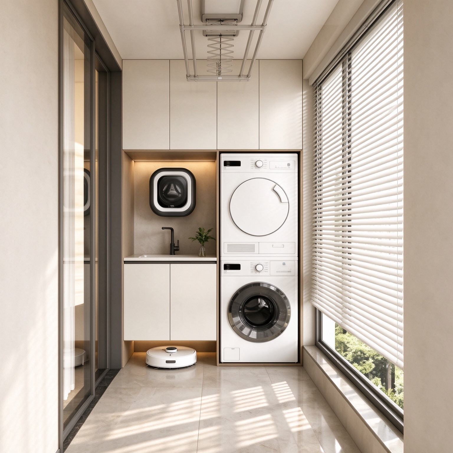 Custom Laundry Room Cabinets {alt_attr_replace}