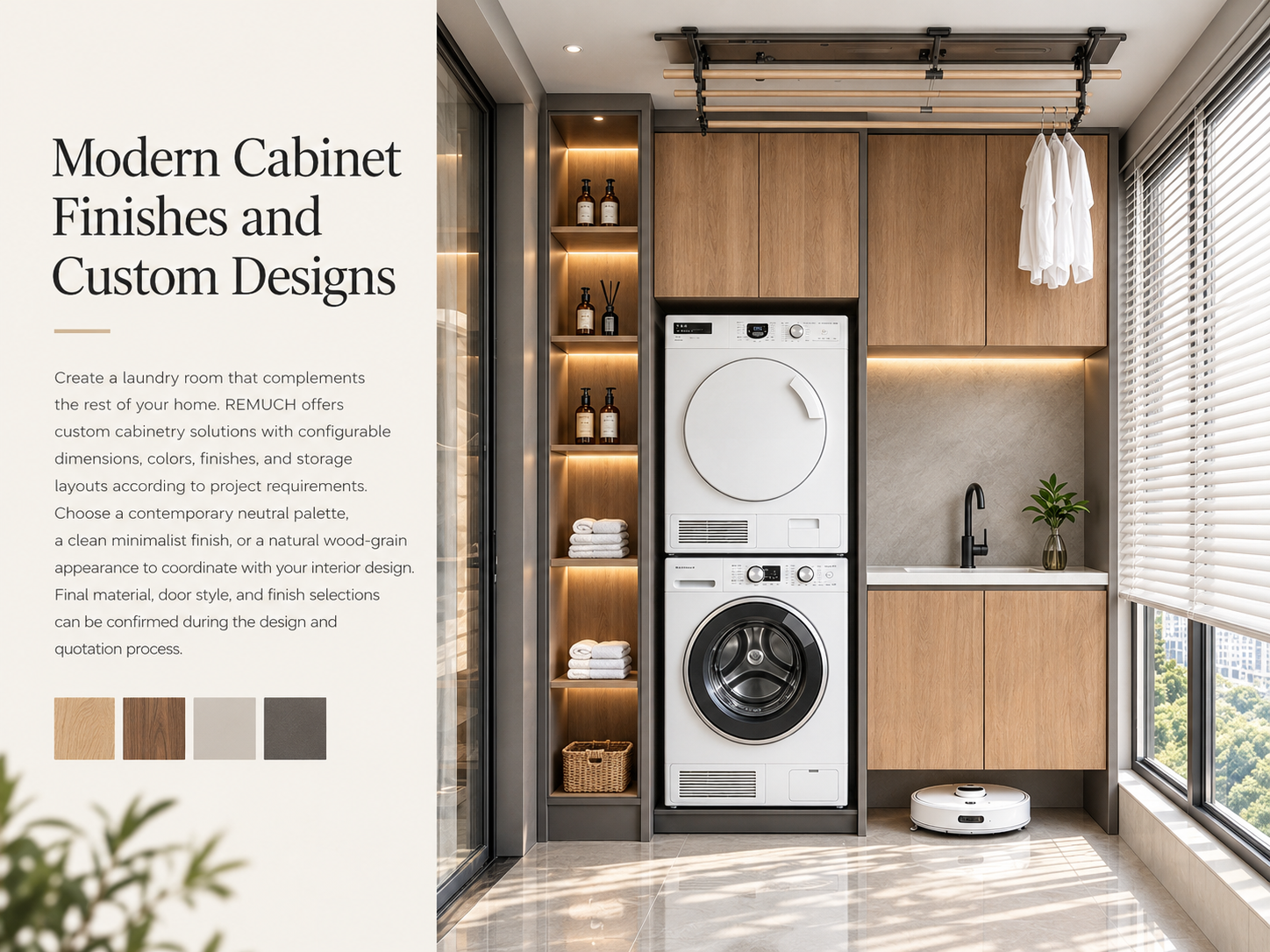Modern Laundry Room Cabinets Modern Laundry Room Cabinets