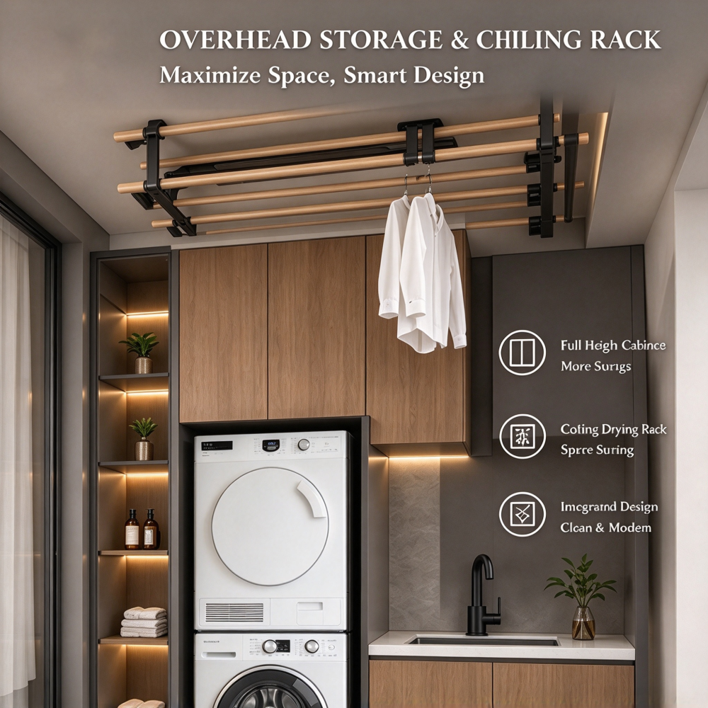 Modern Laundry Room Cabinets
