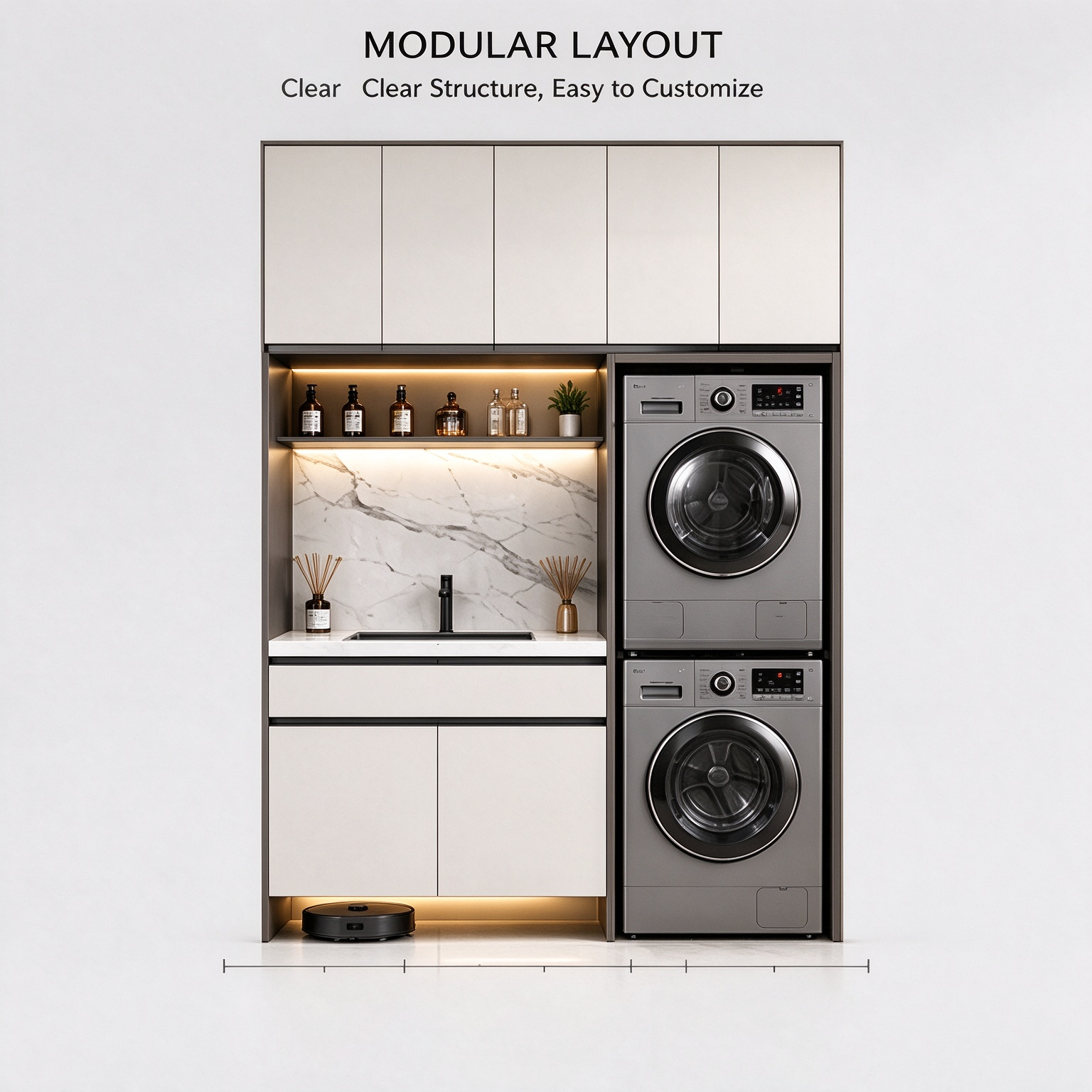 Custom Laundry Room CabinetsI