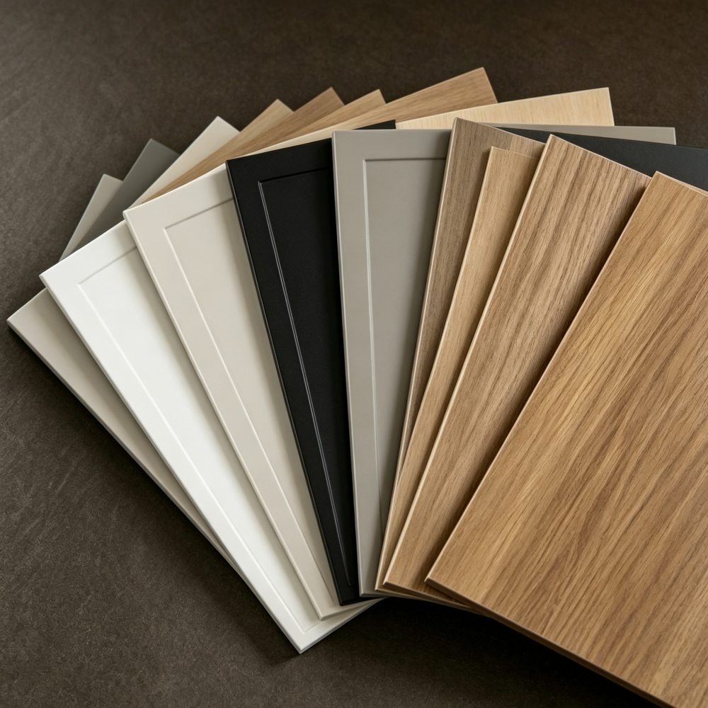 Modern Wood Laundry Room Cabinets