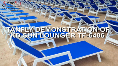 TANFLY DEMONSTRATION AV KD SUN LOUNGER TF-6406