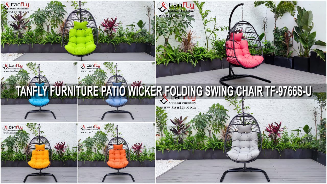 TANFLY FURNITURE PATIO WICKER СКЛАДНОЙ КАЧЕЛЯ TF 9766S-U