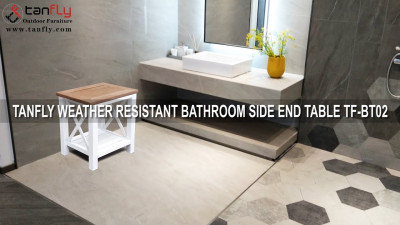 MESA LATERAL PARA BAÑO RESISTENTE A LA INTEMPERIE TANFLY TF-BT02
