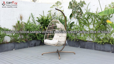 Tanfly Outdoor Garden Leisure Wisząca pojedyncza huśtawka TF-9766n