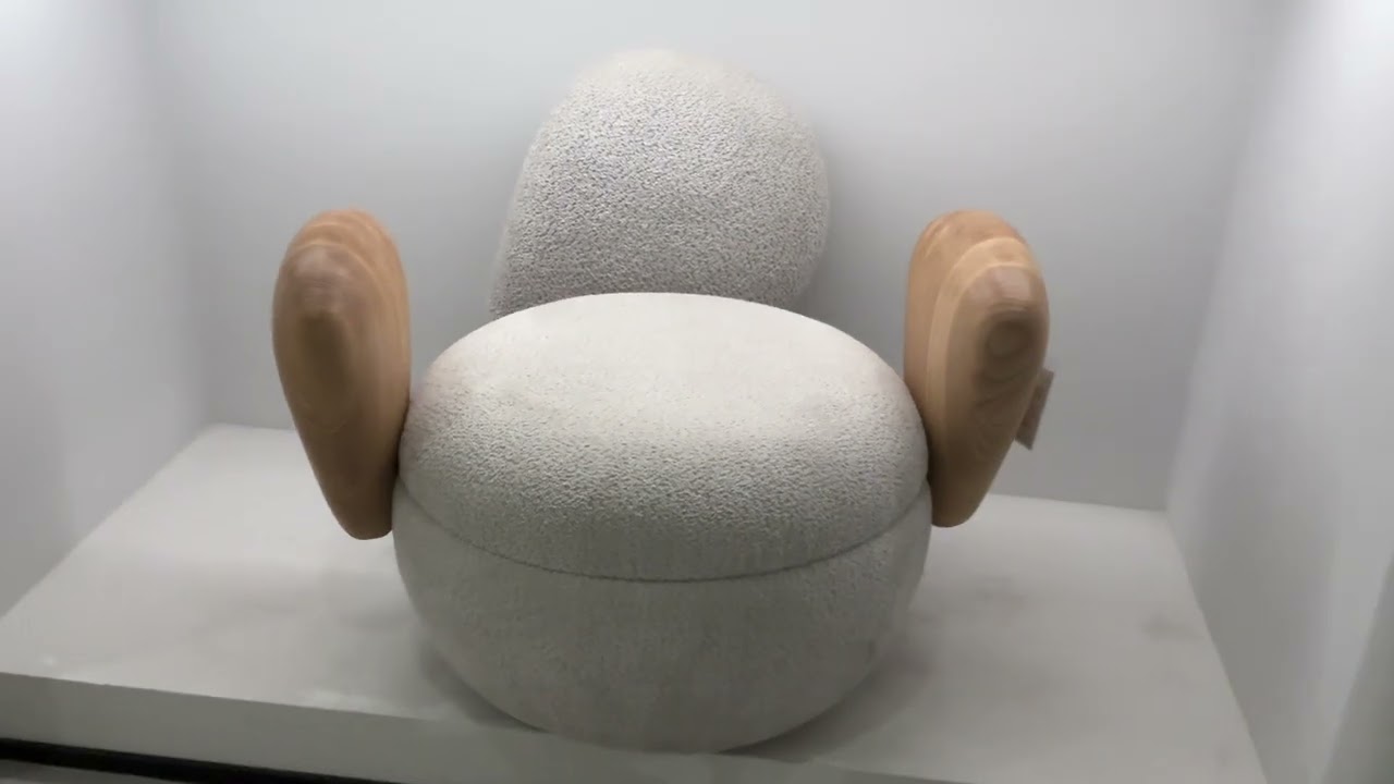Wabi-Sabi style armchair  Itafeni Furniture production R & D manufacturing export
