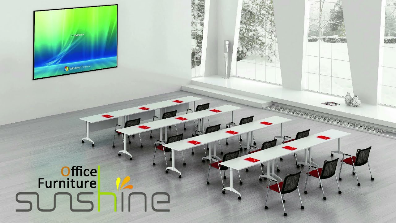 Bewegliche und klappbare Trainingstische – Mike-Serie