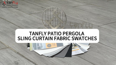 Образцы тканей для штор Tanfly Patio Pergola Sling