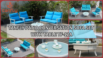 Комплект диванов для патио Tanfly Conversation со столом TF-12A