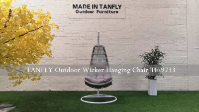 TANFLY Уличное плетеное подвесное кресло TF 9733