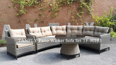 TANFLY Patio Hasır Koltuk Takımı TF-90103