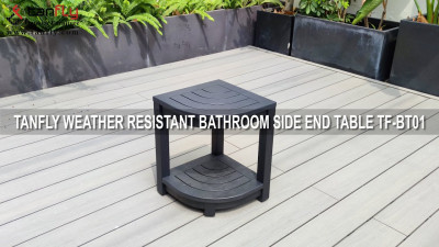 MESA LATERAL PARA BAÑO RESISTENTE A LA INTEMPERIE TANFLY TF-BT01