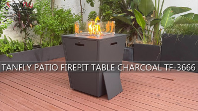 TANFLY PATIO STOLIK KOMINKOWY WĘGIEL TF-3666