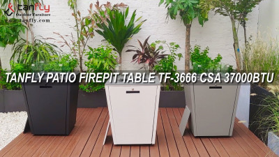 TANFLY Stół kominkowy tarasowy TF-3666 CSA 37000BTU