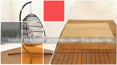 CHAISE PIVOTANTE TANFLY PATIO HAMMOCK ONE CARTON # TF-9766S-NOVA