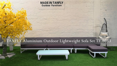 TANFLY Alüminyum Dış Mekan Hafif Koltuk Takımı TF 6033