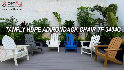 TANFLY HDPE ADIRONDACK STOEL TF-3404C