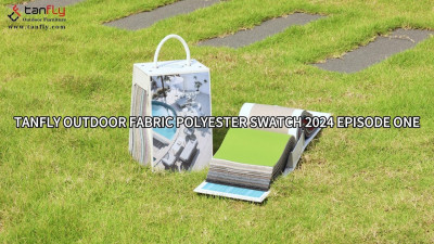 Ткань Tanfly Outdoor из полиэстера, образец, серия 2024 г.