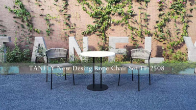 TANFLY NEW DESIGN ROPE CHAIR SET TF-2508