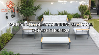 Комплект секционных диванов для обедов на открытом воздухе Tanfly Patio TF-PT002