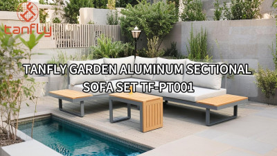 Комплект секционных диванов Tanfly Garden из алюминия TF-PT001