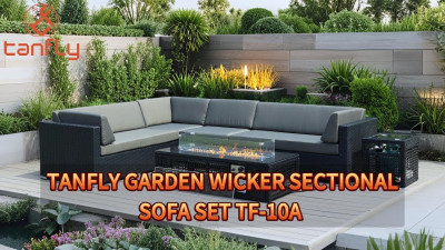 Комплект секционных диванов Tanfly Garden Wicker TF-10A