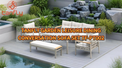 Tanfly Garden Leisure Dining Conversation Sofa Set TF-PT002
