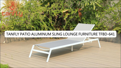 أثاث صالة Tanfly Patio المصنوع من الألومنيوم TFBD-641