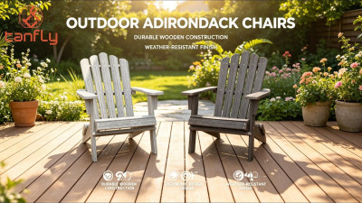 เก้าอี้ Adirondack พับได้ที่ดีที่สุดสำหรับการตั้งแคมป์และสวนหลังบ้าน USACAC0100067
