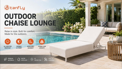 Mon coin détente idéal au bord de la piscine&nbsp;: la chaise longue Tanfly Reveal TF-6419