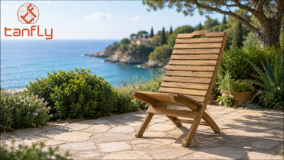 Luxury Poolside Living with Weather Resistant HDPE Lounge Chair TF-X