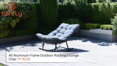 All Aluminum Frame Outdoor Rocking Lounge Chair TF-RC05